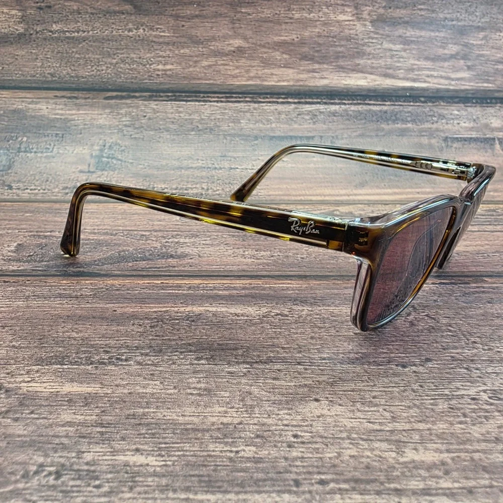 Ray-Ban RB 1536 3602 Tortoise Cat Eye Sunglasses Brown Tinted Lenses 48-16-130